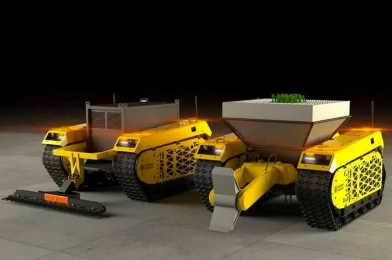 O robô reflorestador