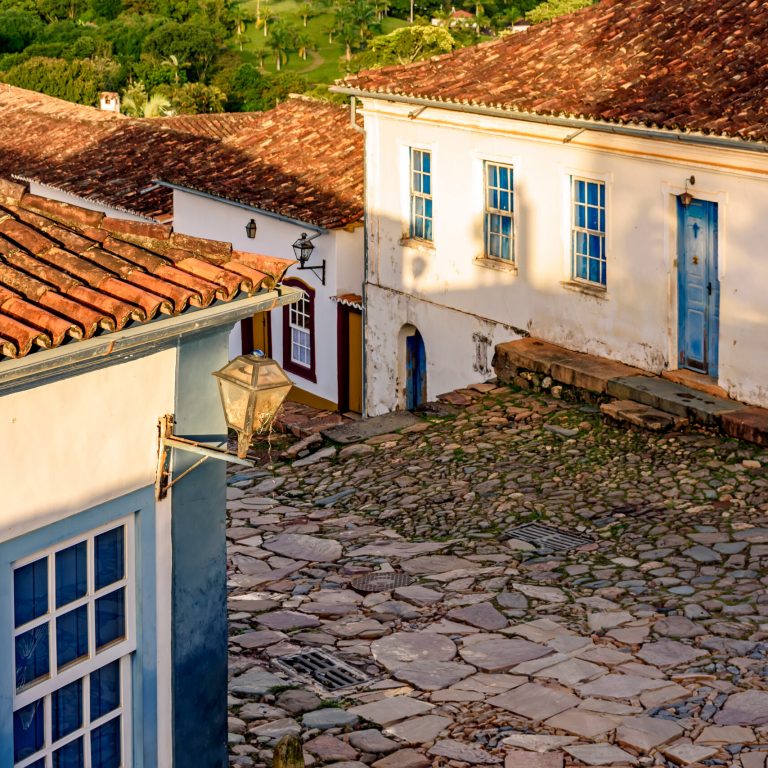 Paving,Stones,Made,By,Slaves,On,The,Streets,With,Colonial-style