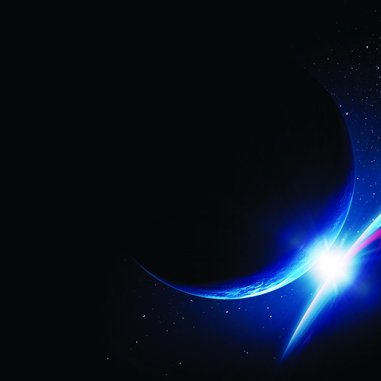 Image of outer space.. Mixed media content